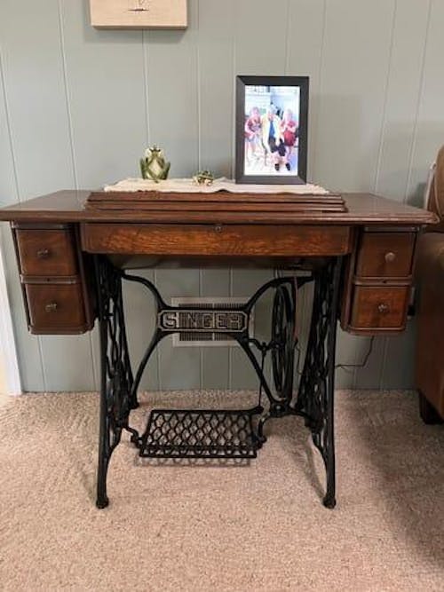 Flywheel & Pitman Arm - Fits Singer Late Model Treadle