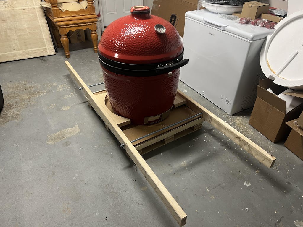 CGS Chariot Ceramic Grill Mover — Ceramic Grill Store