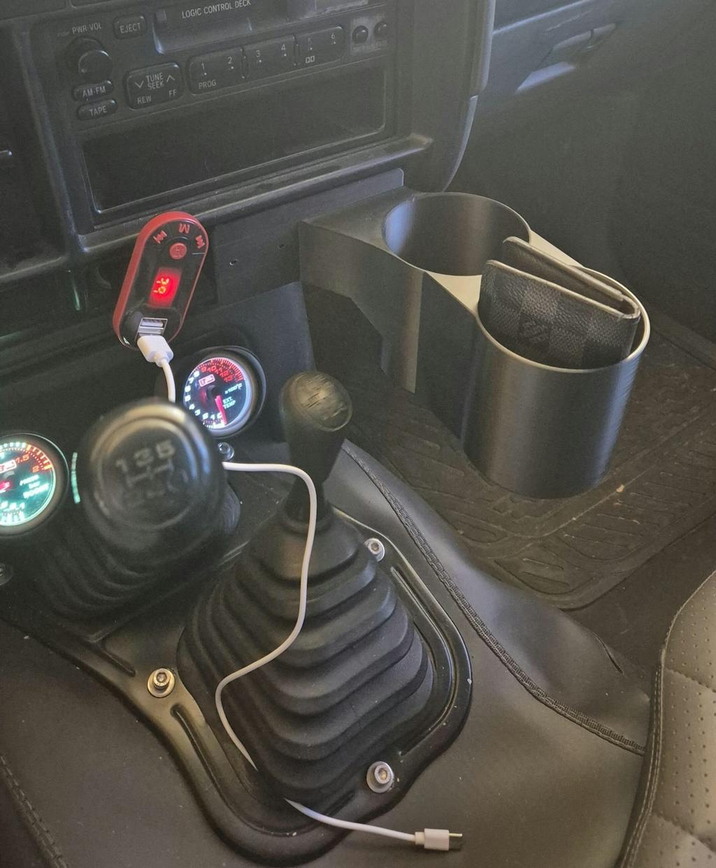 80 Series Landcruiser Cupholders - Ashtray Replacement Suits 95-97 Models