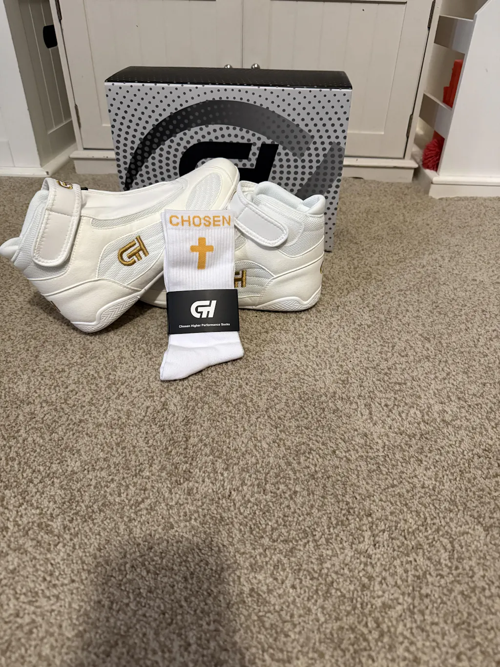 XXVI Wrestling Shoe Golden Glory – CH Gear