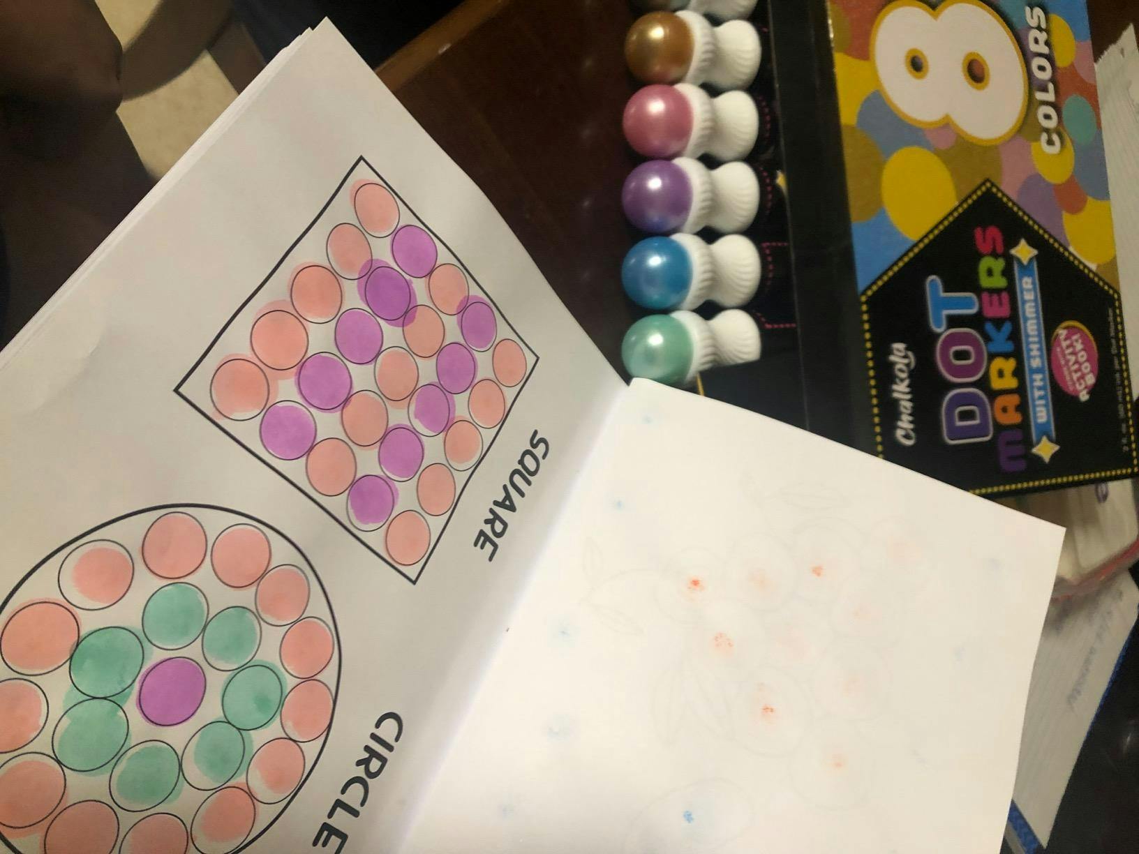 Shimmer Washable Dot Markers by Creatology™
