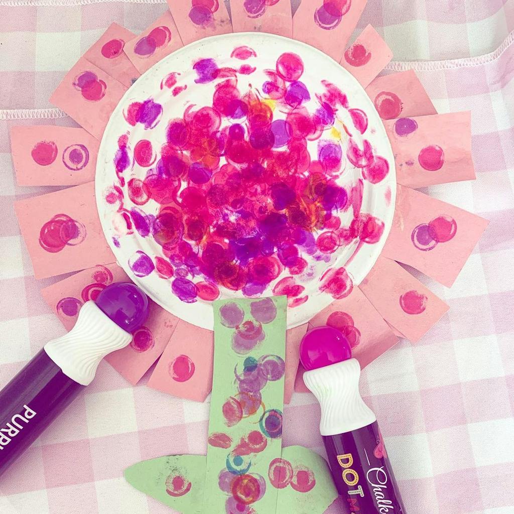 Washable Dot Markers For Kids Pack of 10 with Activity Book