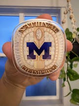 2023 Michigan Wolverines Championship Ring Device Grip