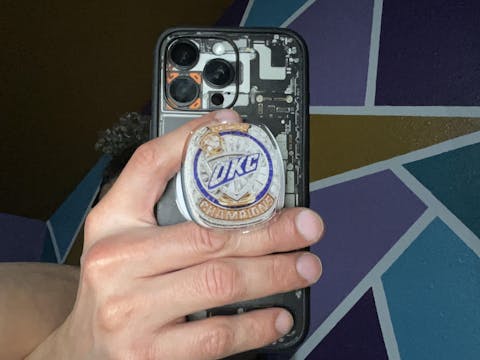 2025 Oklahoma City Thunder Championship Ring Device Grip