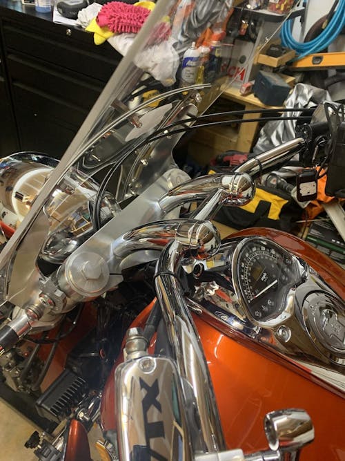4.5" Handlebar Risers Yamaha V-Star Honda VTX Suzuki Boulevard Kawasaki VN 900