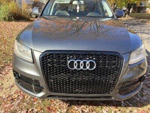 2008-2012 Audi A4 A4 Avant S4 B8 To RS4 Style Honeycomb Sport Mesh Gloss Black Grille