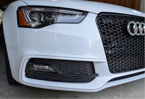Audi A4/S4 B8.5 2012-2016 With Quattro RS4 Style Front Bumper Grill Replacement Black Grille
