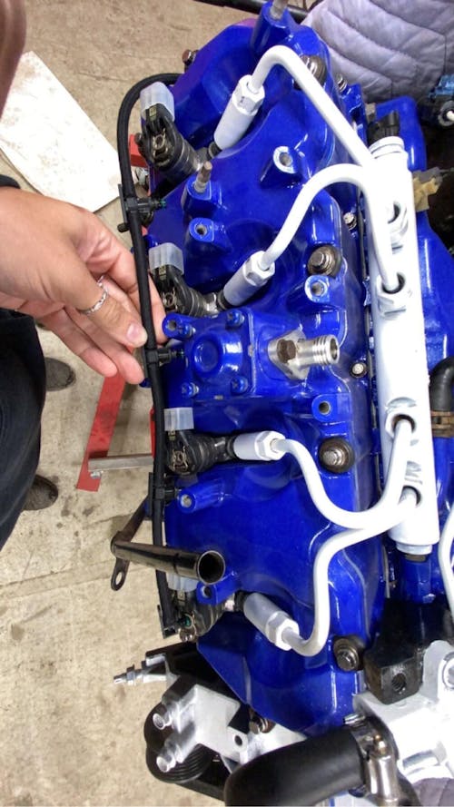 2004.5-2010 LLY Duramax Diesel Pickup Truck Engines 6.6L Fuel Injector Return Line Kit 97328733 98062291