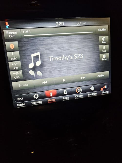 2017-2020 Chrysler 200 300 Charger 8.4" Uconnect LCD Display Touch Screen LA084X01(SL)(03)