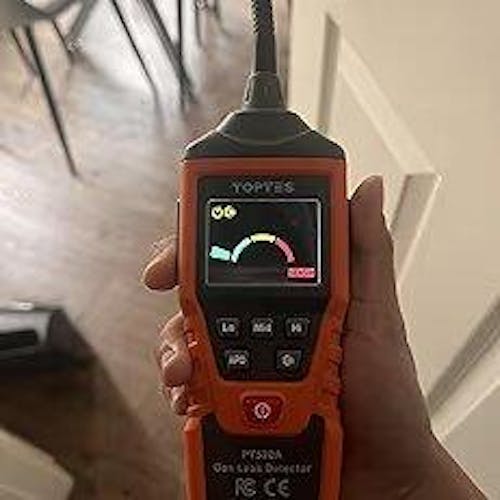 Portable Combustible Propane And Natural Gas Leak Detector LCD Tester Visual Leakage