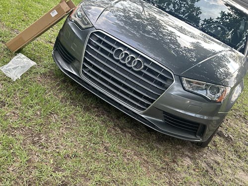 2012-2016 Audi A5 S5 B8.5 To RS5 Style Honeycomb Grill Front Bumper Grille