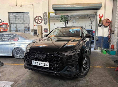 RS7 Style Black Honeycomb Grille for 2010-2015 Audi A7 S7 Sport Mesh Hex Grill Replacement