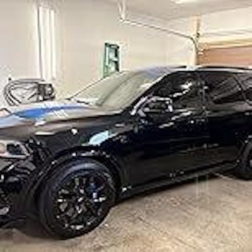 2x Hellcat Fender Side Emblem Badge Decal for SRT Hellcat Black