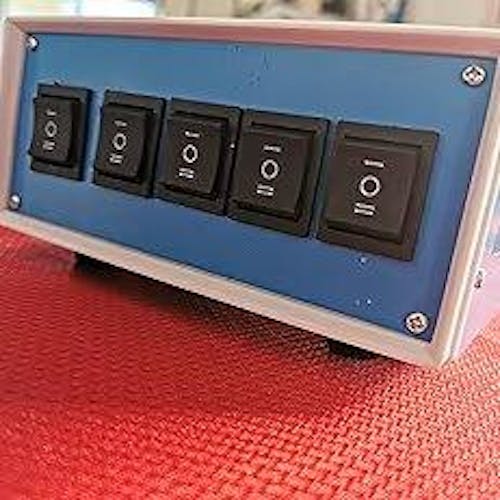 RLEIL RL2-203 Waterproof IP65 Boat Car Rocker Switch 6Pin ON-Off-ON 125/250VAC