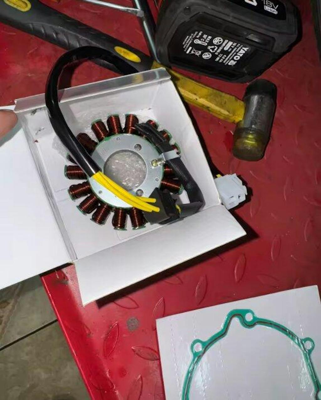 2006-2023 Kawasaki VN900 Vulcan 900 Classic LT Magneto Stator Rectifier Gasket Set 21003-0053 1066-0705