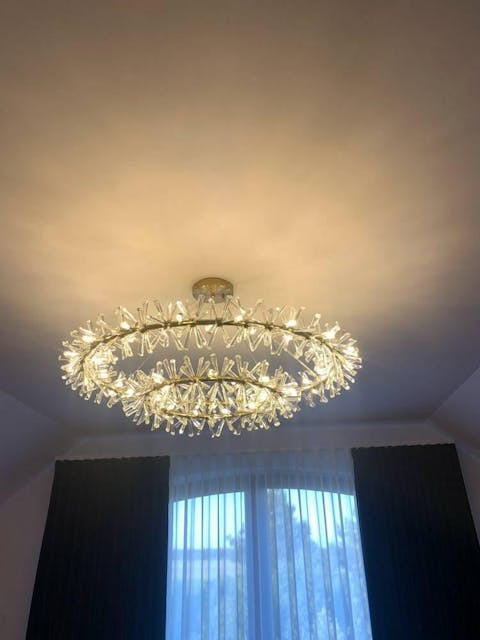 New Luxury Crystal Flower Chandelier