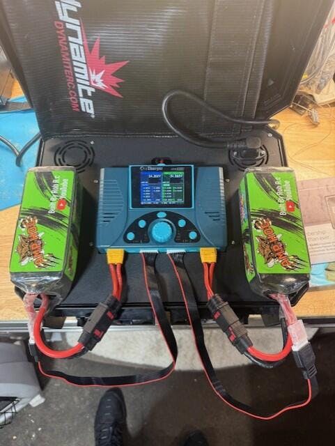iCharger 458 DUO RTR Charging Case | Portable 1s-8s LiPo Battery