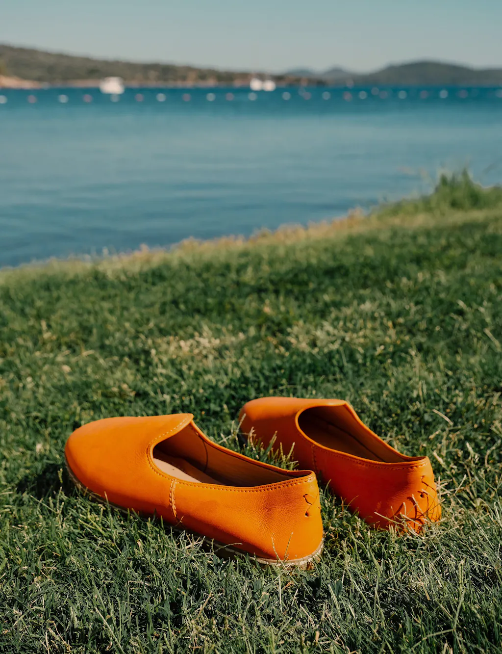 Orange - Slip On Shoes for Women | Charix