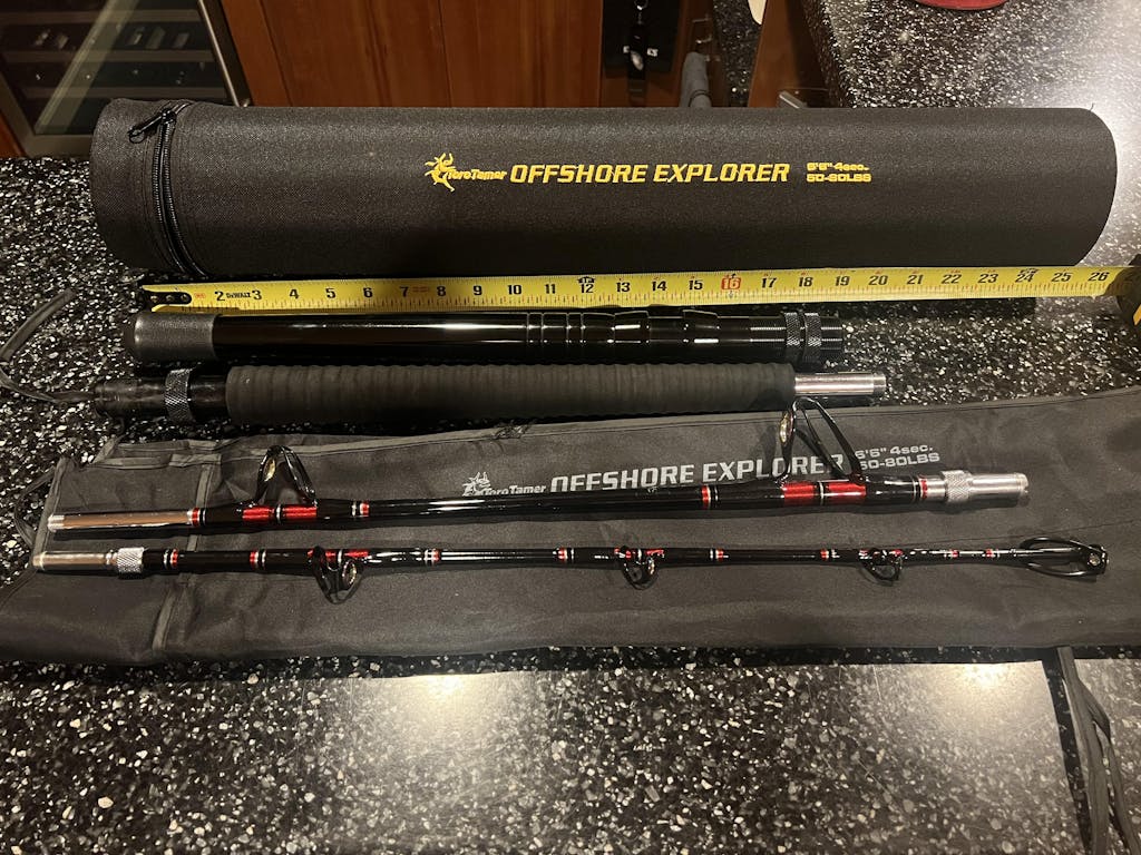 Toro Tamer Offshore Explorer Travel Rods