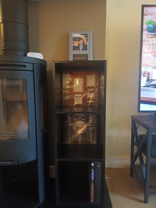 Black Vinyl Record LP Cube Storage Box