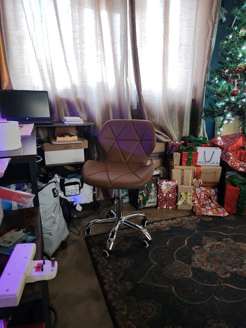 Adjustable Armless Office Swivel Desk Chair