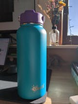 1 Litre Insulated Stainless Steel Water Bottle - Aqua – Cheeki