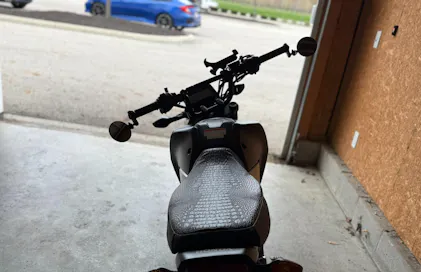 Honda Grom Black Croc GATOR Seat Cover Waterproof – Cheeky Seats