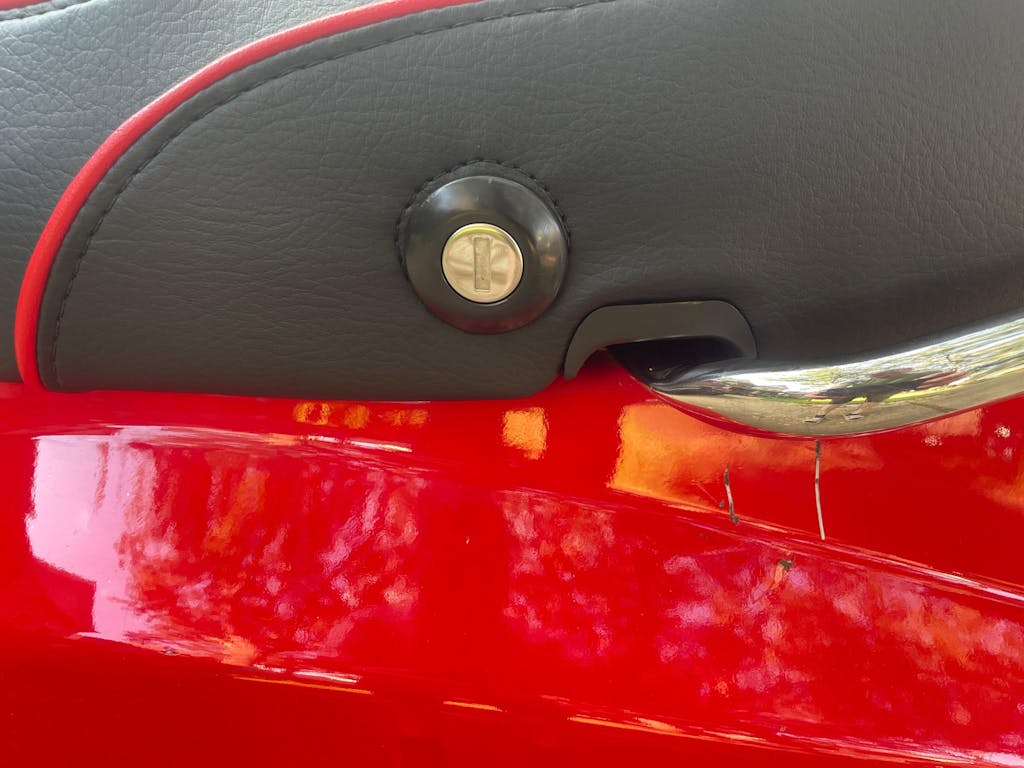 Vespa LX 50 / 150 Whiskey Diamond Seat Cover Handmade