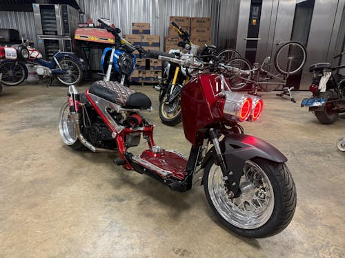 READY TO SHIP! Honda Ruckus Seat Cover Tobacco Brown and Black