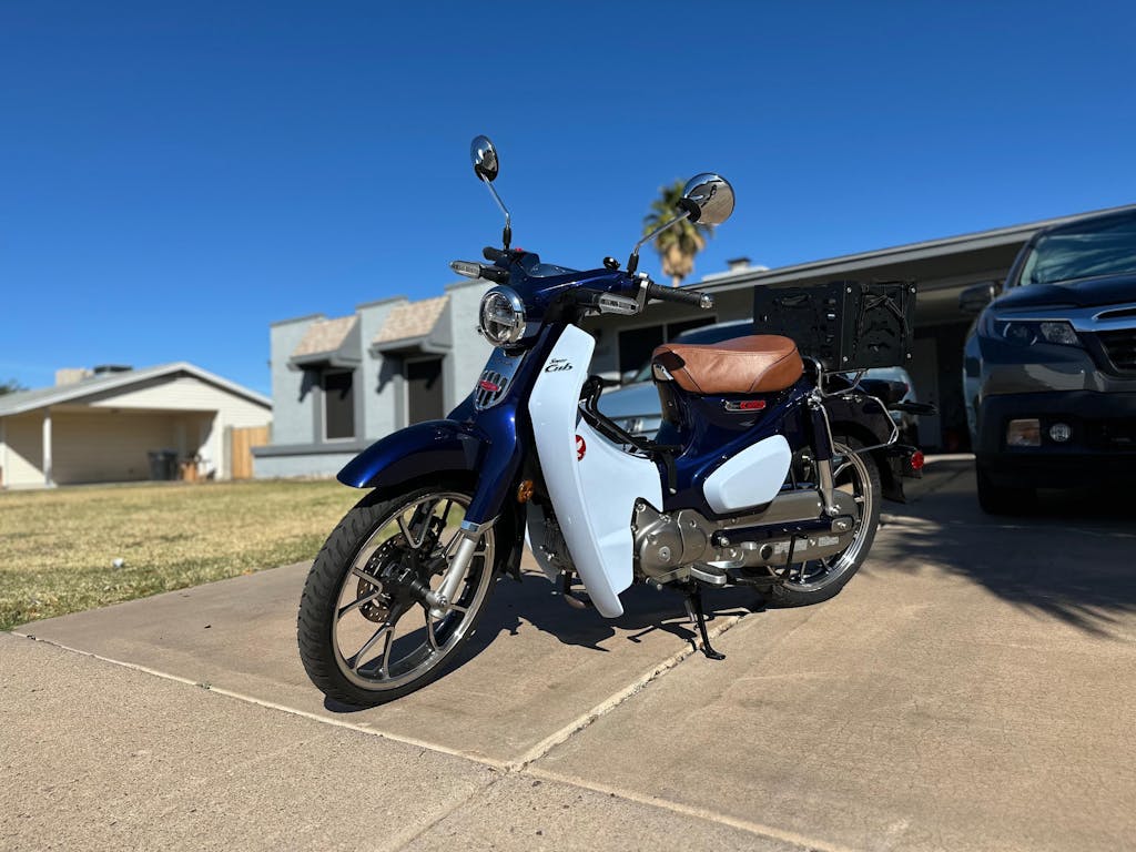 Honda Super Cub / Trail Seat Cover C125 Caramel