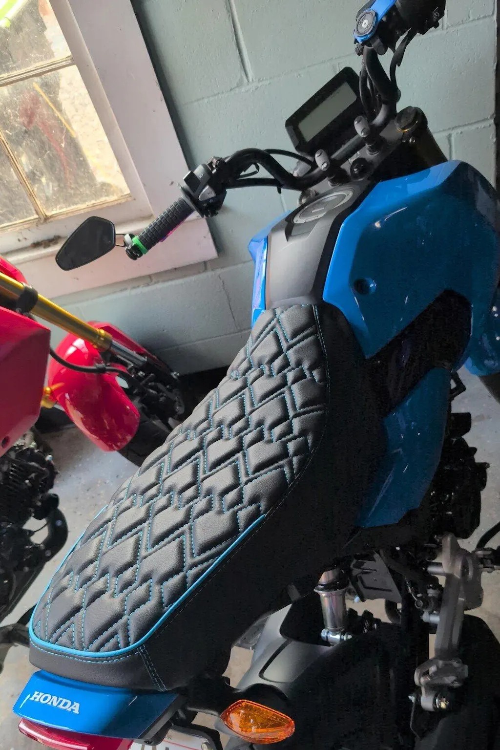 Honda Grom Seat Cover MSX125 Diamond Wave Seat Cover