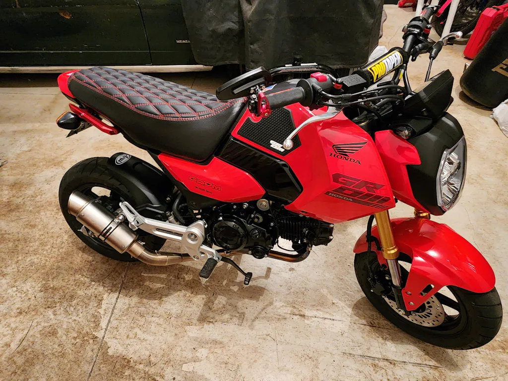 Honda Grom Diamond Seat Cover MSX125