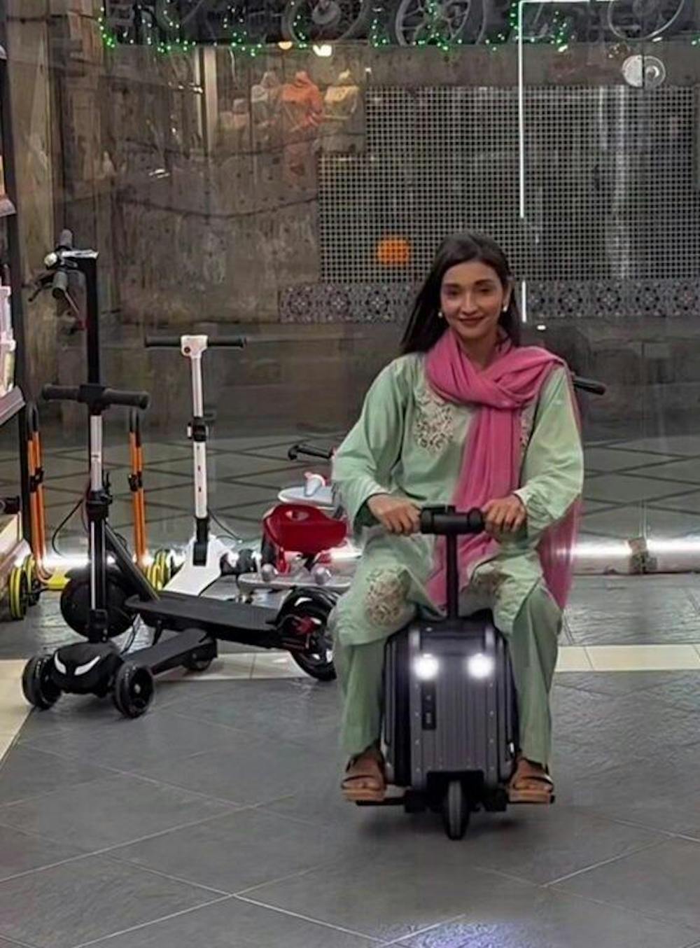 Riding, suitcase transportation, artifact trolley case, smart boarding multi-function