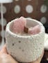 Rose Quartz Candle Meteor-Shaped Cup