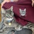 Custom Pet Portrait Embroidered Sweatshirt/Hoodie/T-shirt
