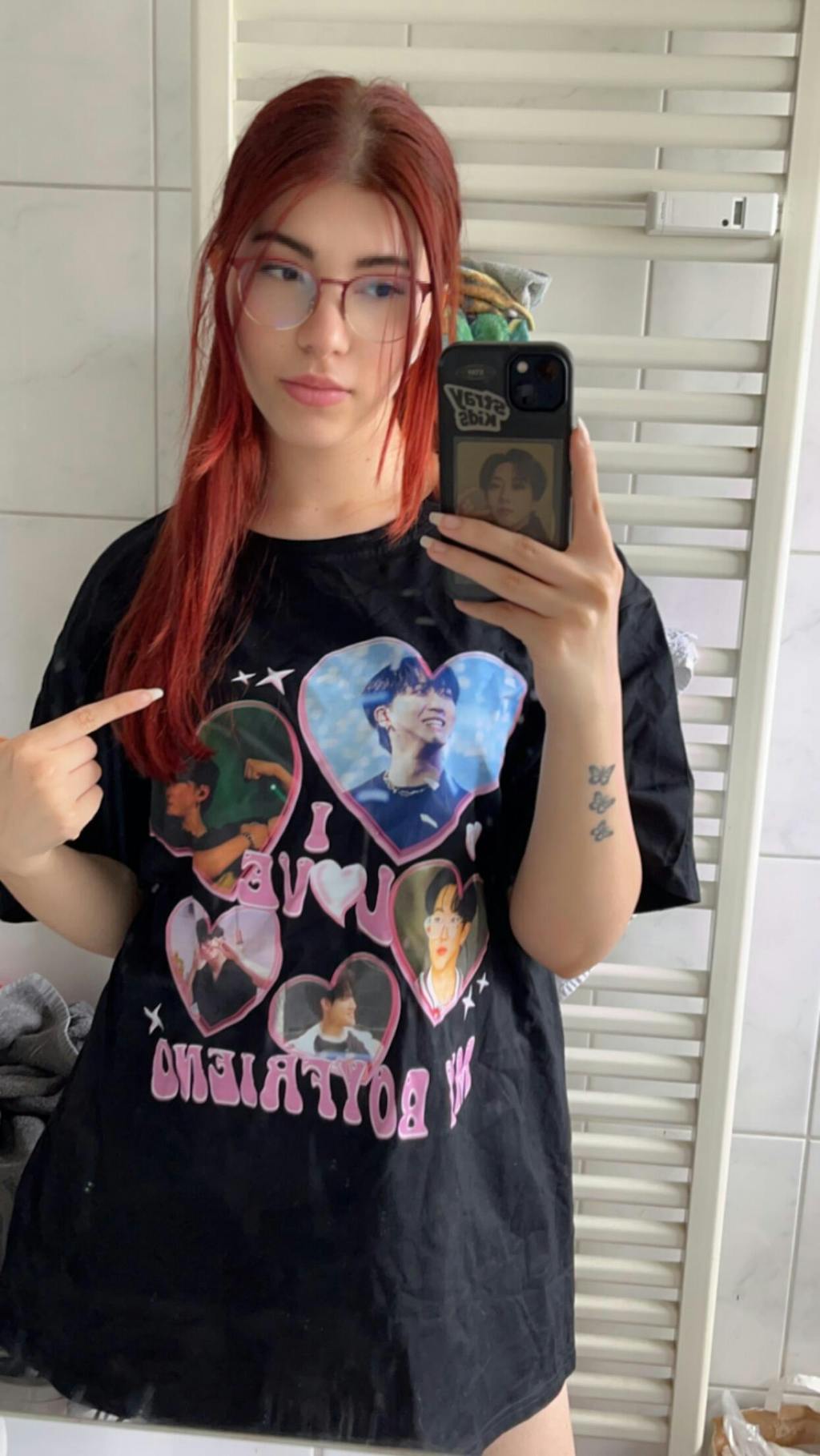 Cherrykitten Personalized Boyfriend&Girlfriend Photo Chunky Shirt for Sale