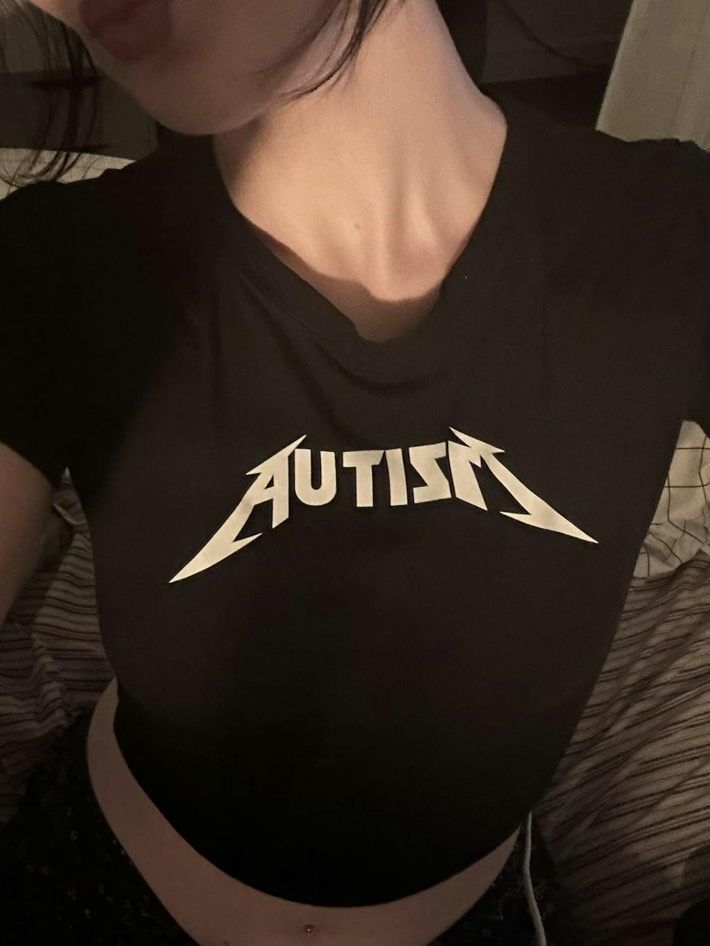 Cherrykitten Small But Big Heart Y2K Baby Tee for Sale