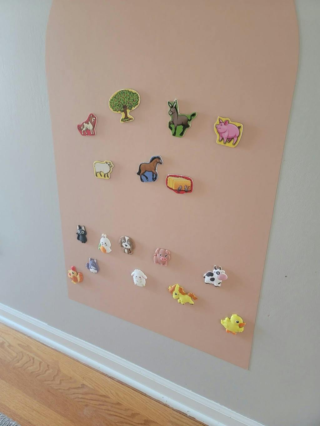 Magic Playwall - Original Arch Magnetic Wall Decal for Kids