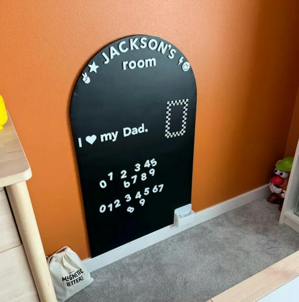 Magic Playwall - Original Arch Magnetic Wall Decal for Kids