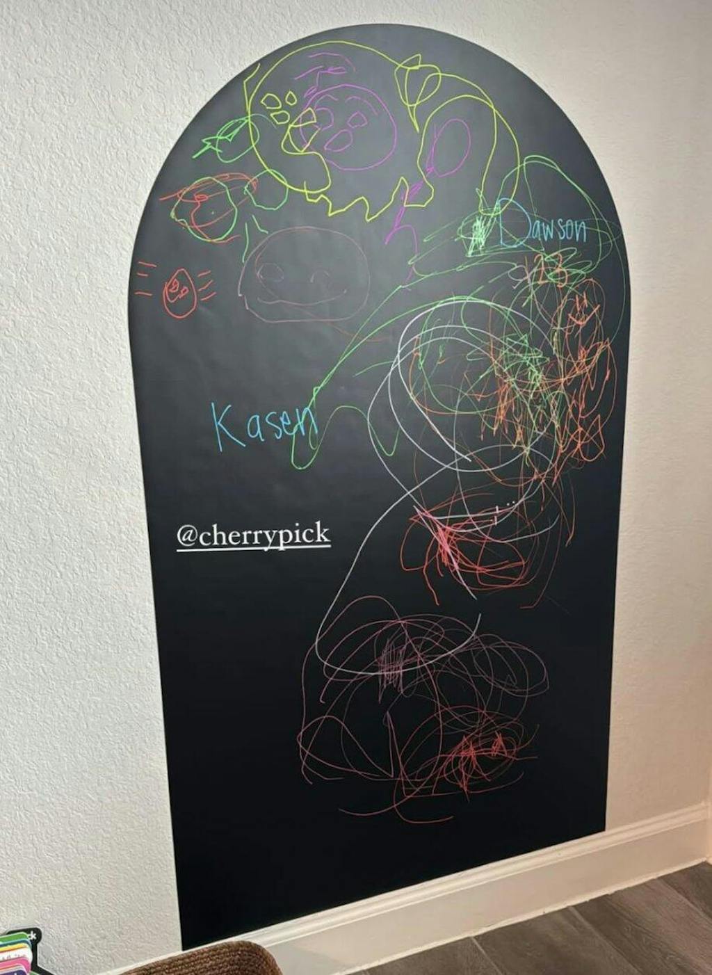 Magic Playwall - Original Arch Magnetic Wall Decal for Kids