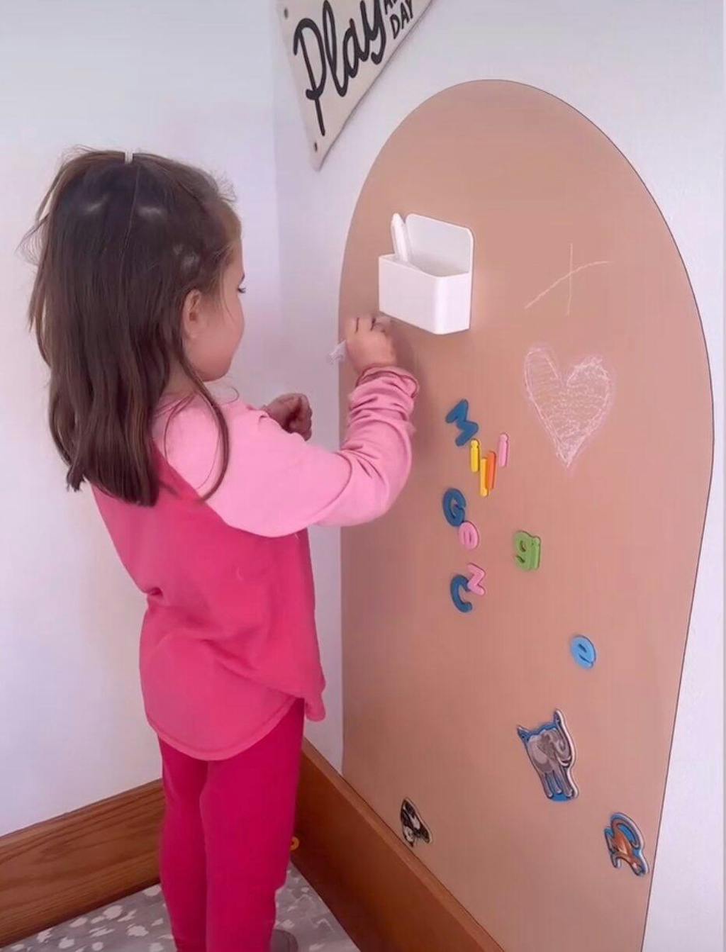 Magic Playwall - Rectangle Magnetic Wall Decal for Kids