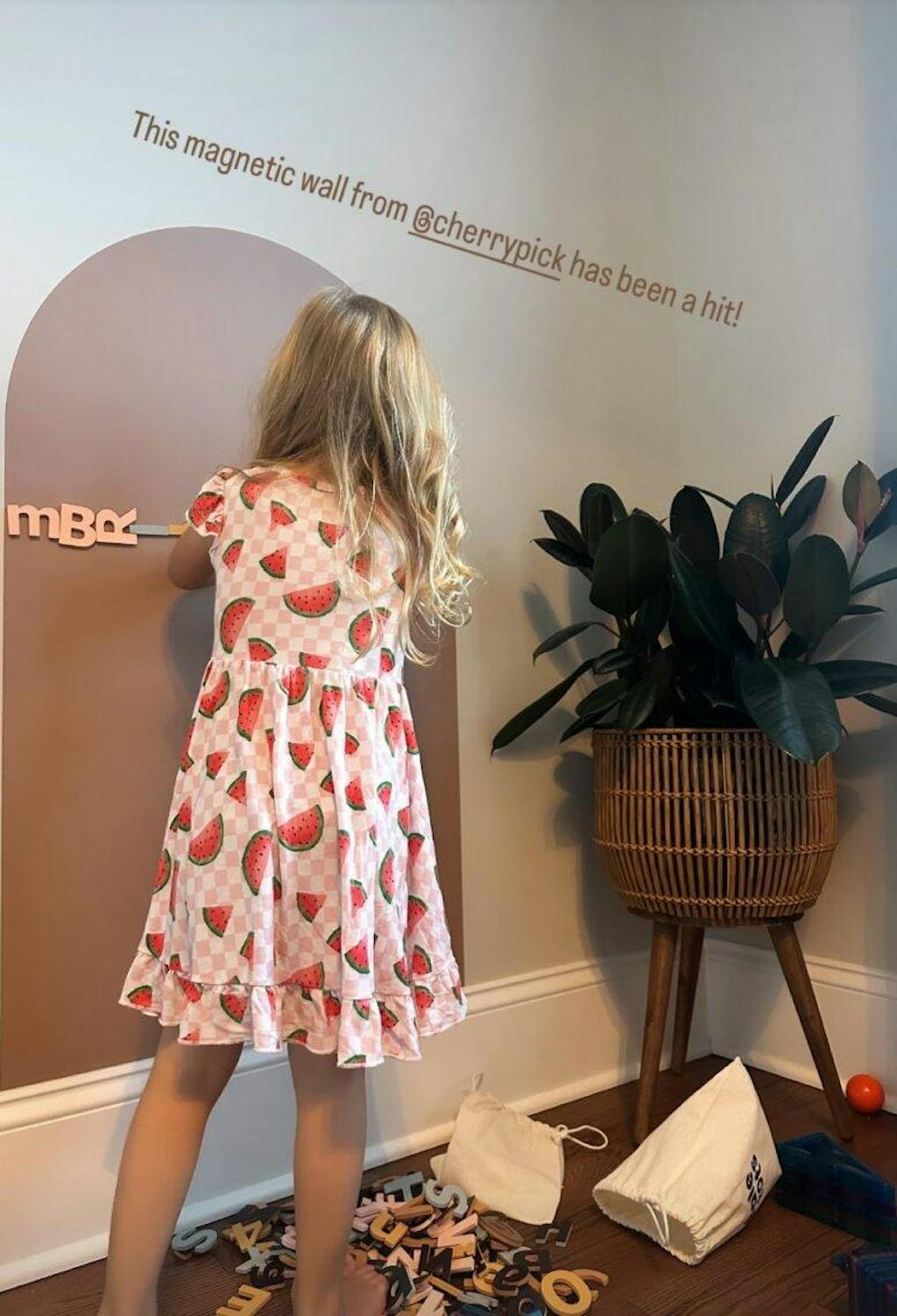 Magic Playwall - Original Arch Magnetic Wall Decal for Kids