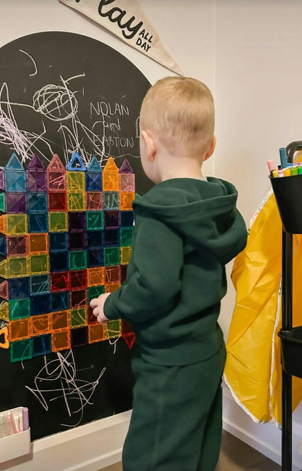 Magic Playwall - Original Arch Magnetic Wall Decal for Kids