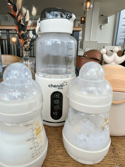 Cherub baby car shops bottle warmer