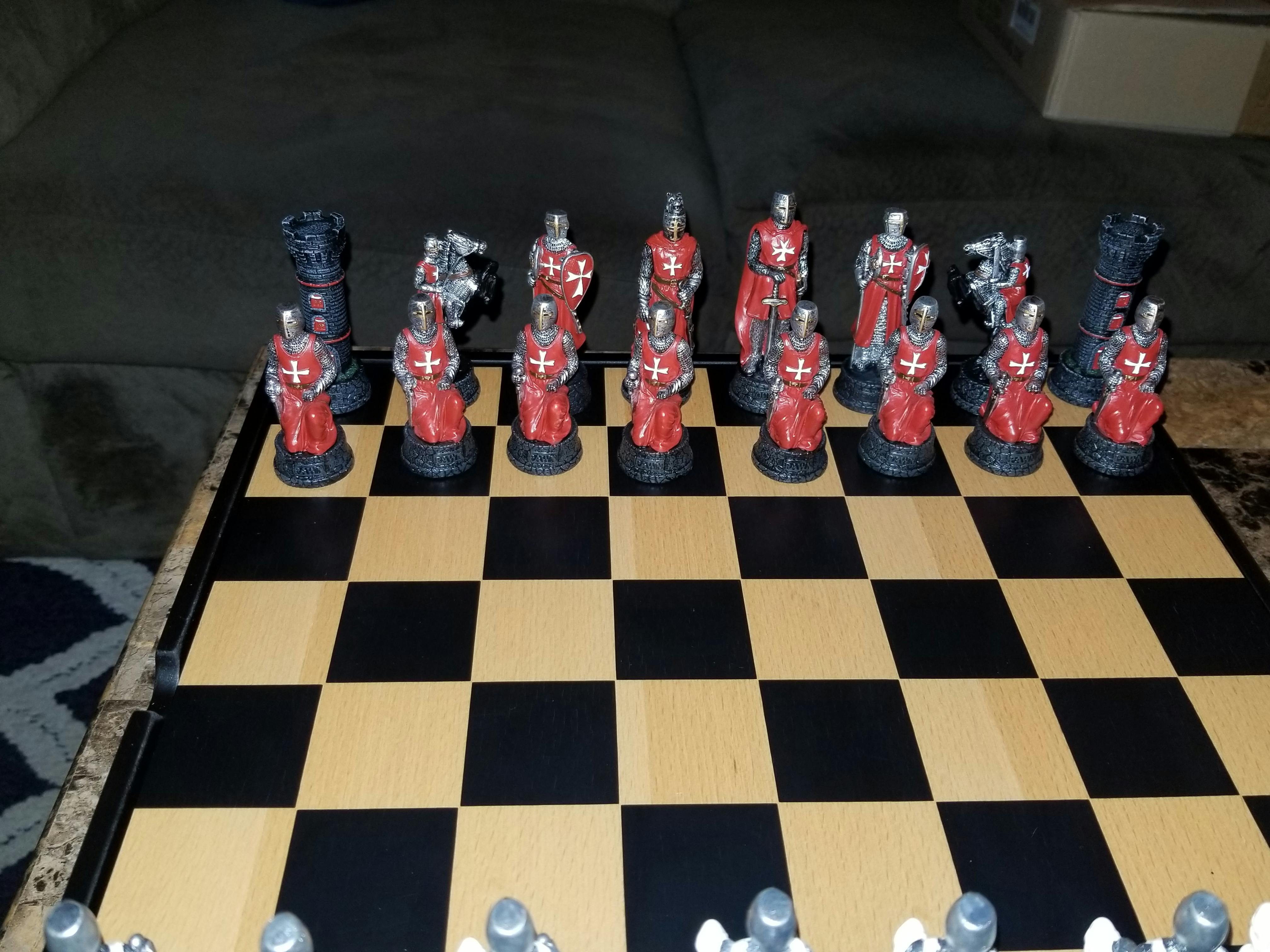 Case Mod - Complete ⭐ - Medieval chess scene by DeKa modder