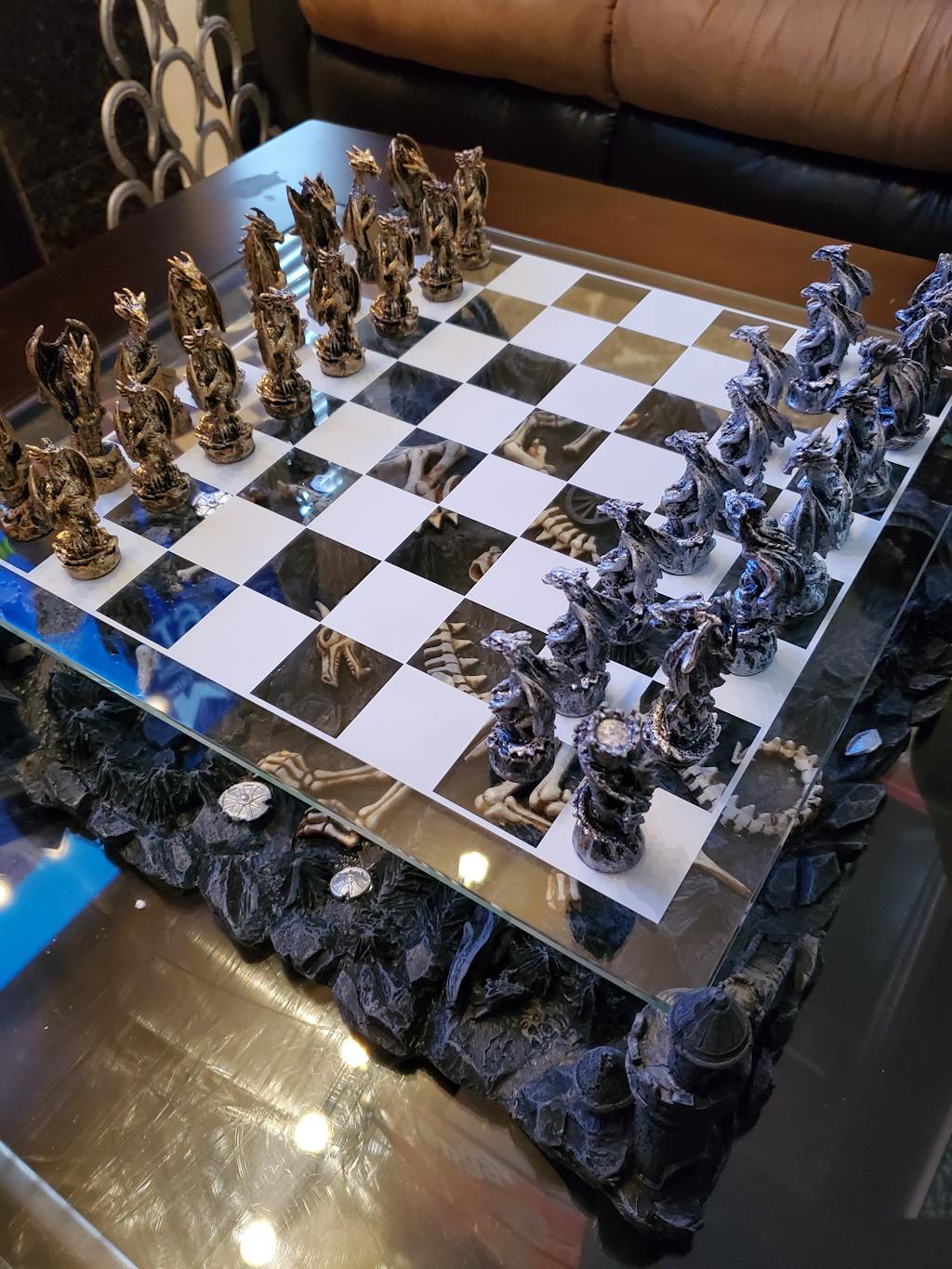 3D Dragon Chess Set – Chess House