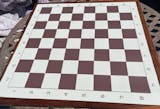 Analysis-Size Vinyl Rollup Chess Board Brown & Buff - 1.5 Squares - The  Chess Store