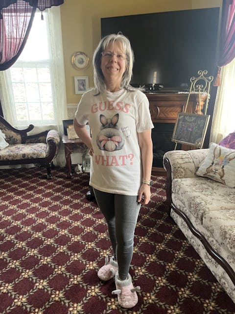 Guess What? Unisex Garment-dyed Heavyweight T-Shirt