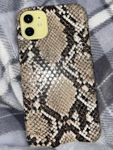 Chic Geeks Faux Snakeskin iPad Case - Brown Snakeskin