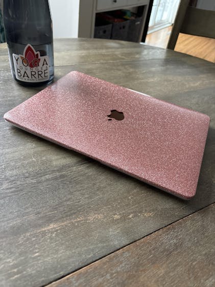 Rose Gold Glitter MacBook Case – Chic Geeks